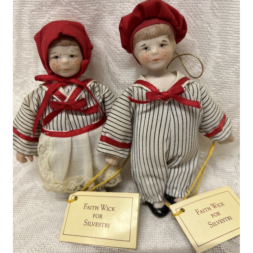 Faith Wick For Silvestri The Toddler Dolls‎  1984 American Doll Artist Ornaments